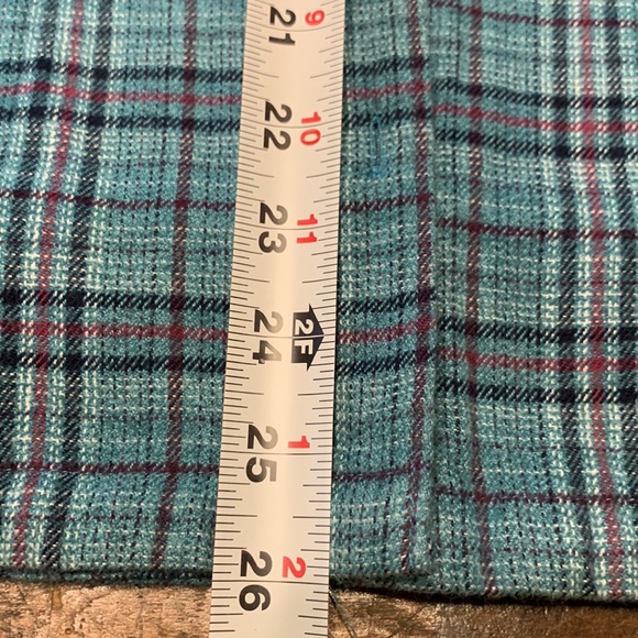 WOOLRICH WOMENS PLAID COTTON FLANNEL SHIRT BLOUSE - Picture 11 of 13